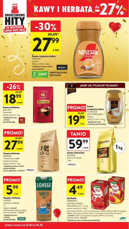 Intermarche - gazetka promocyjna Gazetka od czwartku 09.10 do środy 15.10 - strona 38