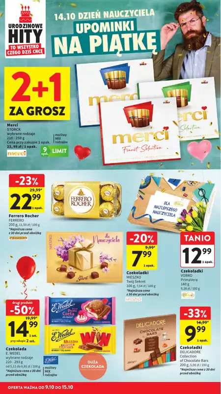 Intermarche - gazetka promocyjna Gazetka od czwartku 09.10 do środy 15.10 - strona 10