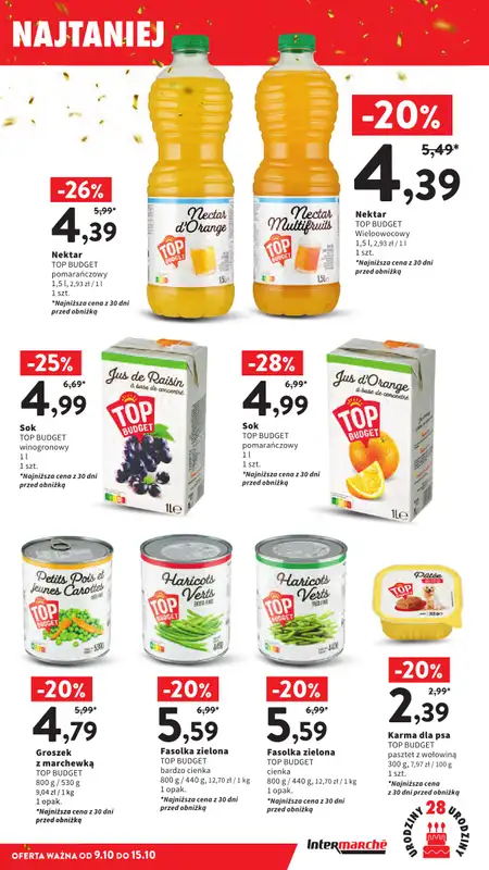 Intermarche - gazetka promocyjna Gazetka od czwartku 09.10 do środy 15.10 - strona 35