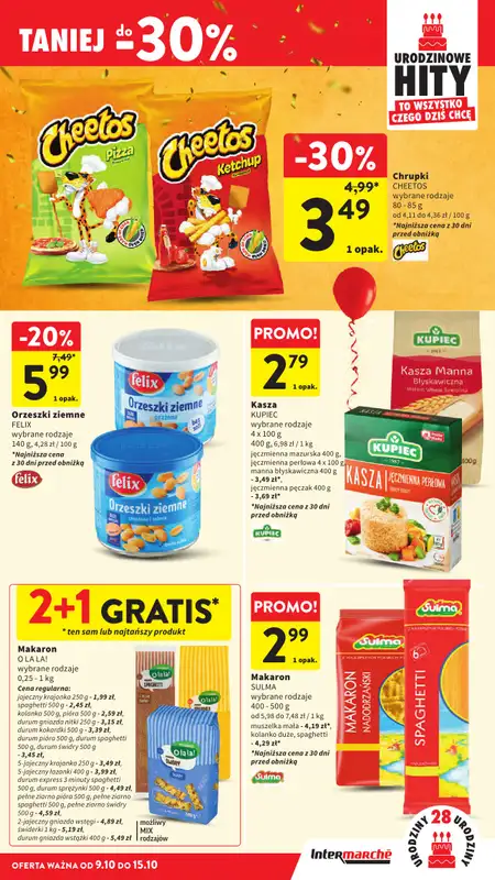 Intermarche - gazetka promocyjna Gazetka od czwartku 09.10 do środy 15.10 - strona 37