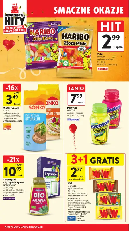 Intermarche - gazetka promocyjna Gazetka od czwartku 09.10 do środy 15.10 - strona 36