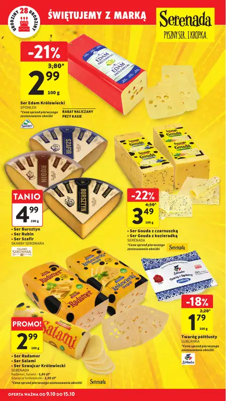 Intermarche - gazetka promocyjna Gazetka od czwartku 09.10 do środy 15.10 - strona 12