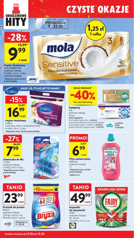 Intermarche - gazetka promocyjna Gazetka od czwartku 09.10 do środy 15.10 - strona 42