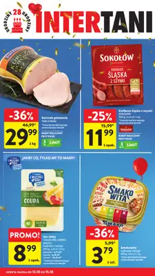 Intermarche - gazetka promocyjna Intertani start tygodnia od poniedziałku 13.10 do środy 15.10 - strona 2 Intermarche - gazetka promocyjna Intertani start tygodnia od poniedziałku 13.10 do środy 15.10 - strona 2