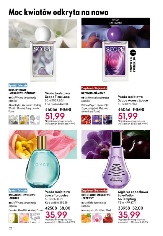 Oriflame - gazetka promocyjna Katalog 15/2025 od środy 22.10 do wtorku 11.11 - strona 62