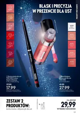 Oriflame - gazetka promocyjna Katalog 15/2025 od środy 22.10 do wtorku 11.11 - strona 139 Oriflame - gazetka promocyjna Katalog 15/2025 od środy 22.10 do wtorku 11.11 - strona 139