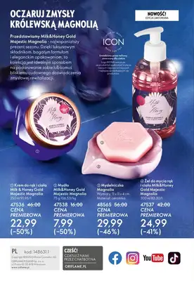 Oriflame - gazetka promocyjna Katalog 15/2025 od środy 22.10 do wtorku 11.11 - strona 148 Oriflame - gazetka promocyjna Katalog 15/2025 od środy 22.10 do wtorku 11.11 - strona 148