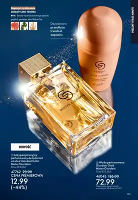 Oriflame - gazetka promocyjna Katalog 15/2025 od środy 22.10 do wtorku 11.11 - strona 145 Oriflame - gazetka promocyjna Katalog 15/2025 od środy 22.10 do wtorku 11.11 - strona 145