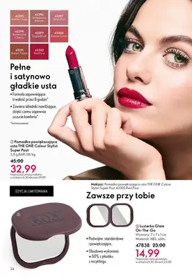 Oriflame - gazetka promocyjna Katalog 15/2025 od środy 22.10 do wtorku 11.11 - strona 34 Oriflame - gazetka promocyjna Katalog 15/2025 od środy 22.10 do wtorku 11.11 - strona 34