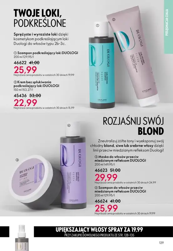 Oriflame - gazetka promocyjna Katalog 15/2025 od środy 22.10 do wtorku 11.11 - strona 129