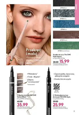 Oriflame - gazetka promocyjna Katalog 15/2025 od środy 22.10 do wtorku 11.11 - strona 31 Oriflame - gazetka promocyjna Katalog 15/2025 od środy 22.10 do wtorku 11.11 - strona 31