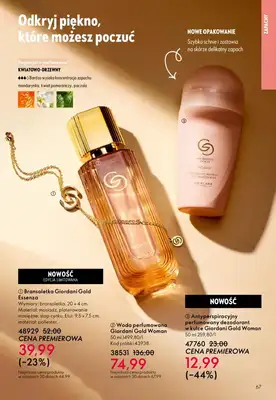 Oriflame - gazetka promocyjna Katalog 15/2025 od środy 22.10 do wtorku 11.11 - strona 67 Oriflame - gazetka promocyjna Katalog 15/2025 od środy 22.10 do wtorku 11.11 - strona 67