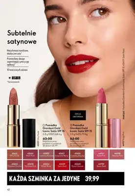 Oriflame - gazetka promocyjna Katalog 15/2025 od środy 22.10 do wtorku 11.11 - strona 42 Oriflame - gazetka promocyjna Katalog 15/2025 od środy 22.10 do wtorku 11.11 - strona 42