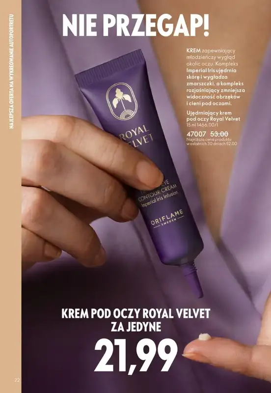 Oriflame - gazetka promocyjna Katalog 15/2025 od środy 22.10 do wtorku 11.11 - strona 22