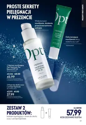 Oriflame - gazetka promocyjna Katalog 15/2025 od środy 22.10 do wtorku 11.11 - strona 141 Oriflame - gazetka promocyjna Katalog 15/2025 od środy 22.10 do wtorku 11.11 - strona 141