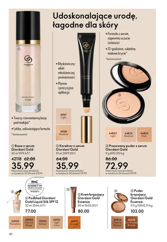 Oriflame - gazetka promocyjna Katalog 15/2025 od środy 22.10 do wtorku 11.11 - strona 40