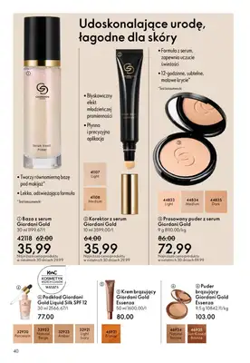 Oriflame - gazetka promocyjna Katalog 15/2025 od środy 22.10 do wtorku 11.11 - strona 40 Oriflame - gazetka promocyjna Katalog 15/2025 od środy 22.10 do wtorku 11.11 - strona 40
