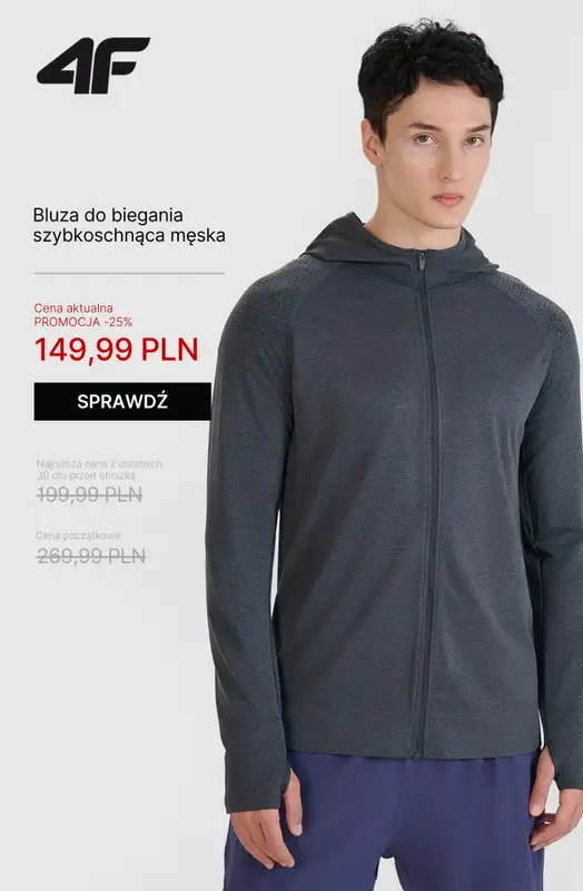 4F - gazetka promocyjna Biegowe okazje od wtorku 07.10  - strona 10