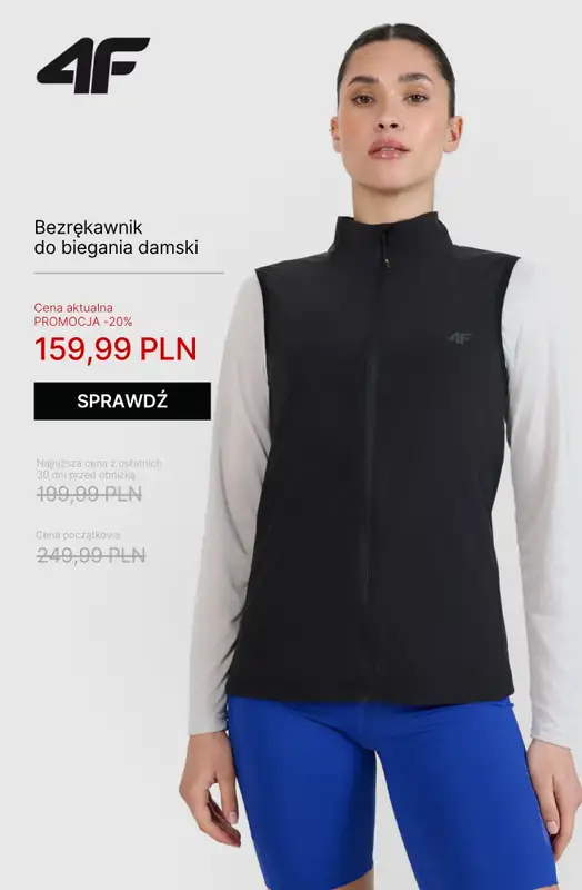 4F - gazetka promocyjna Biegowe okazje od wtorku 07.10  - strona 6