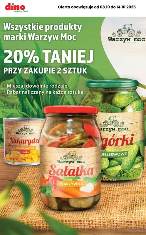 Dino - gazetka promocyjna Najlepsze promocje! od środy 08.10 do wtorku 14.10 - strona 4