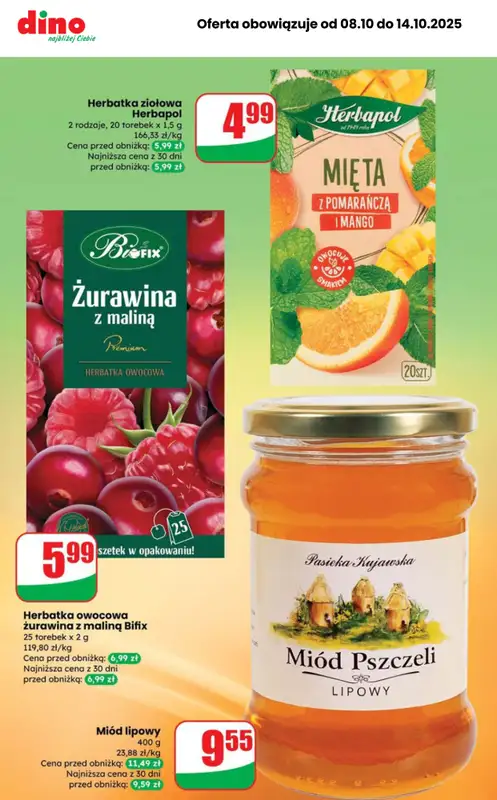 Dino - gazetka promocyjna Najlepsze promocje! od środy 08.10 do wtorku 14.10 - strona 3