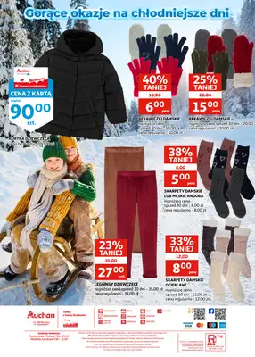 Auchan - gazetka promocyjna Katalog Racibórz | Gorące okazje na zimowy sezon od środy 08.10 do wtorku 28.10 - strona 6 Auchan - gazetka promocyjna Katalog Racibórz | Gorące okazje na zimowy sezon od środy 08.10 do wtorku 28.10 - strona 6
