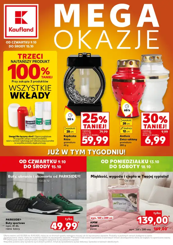 Kaufland - gazetka promocyjna Oferta Kaufland - Non Food od czwartku 09.10 do środy 15.10
