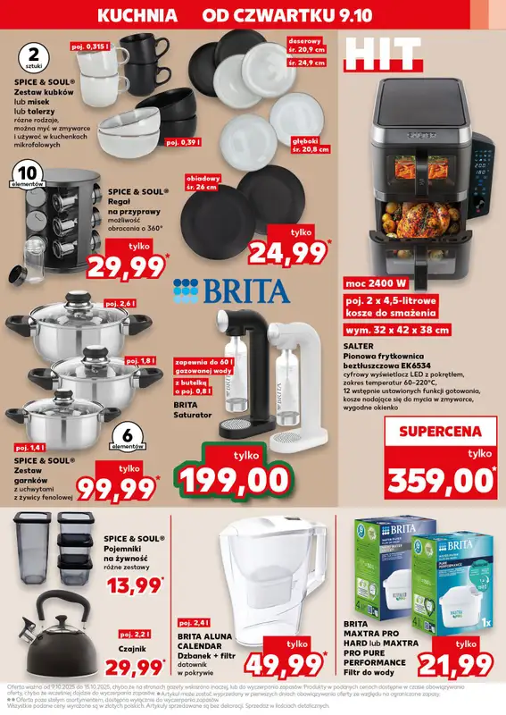 Kaufland - gazetka promocyjna Oferta Kaufland - Non Food od czwartku 09.10 do środy 15.10 - strona 9