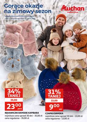 Auchan - gazetka promocyjna Katalog Zielona Góra | Gorące okazje na zimowy sezon od środy 08.10 do wtorku 28.10
