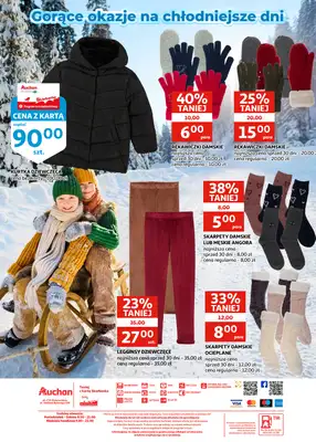 Auchan - gazetka promocyjna Katalog Zielona Góra | Gorące okazje na zimowy sezon od środy 08.10 do wtorku 28.10 - strona 6 Auchan - gazetka promocyjna Katalog Zielona Góra | Gorące okazje na zimowy sezon od środy 08.10 do wtorku 28.10 - strona 6