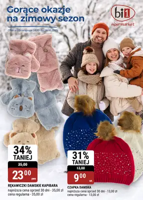 bi1 - gazetka promocyjna Katalog Gorące okazje na zimowy sezon od środy 08.10 do wtorku 28.10 bi1 - gazetka promocyjna Katalog Gorące okazje na zimowy sezon od środy 08.10 do wtorku 28.10