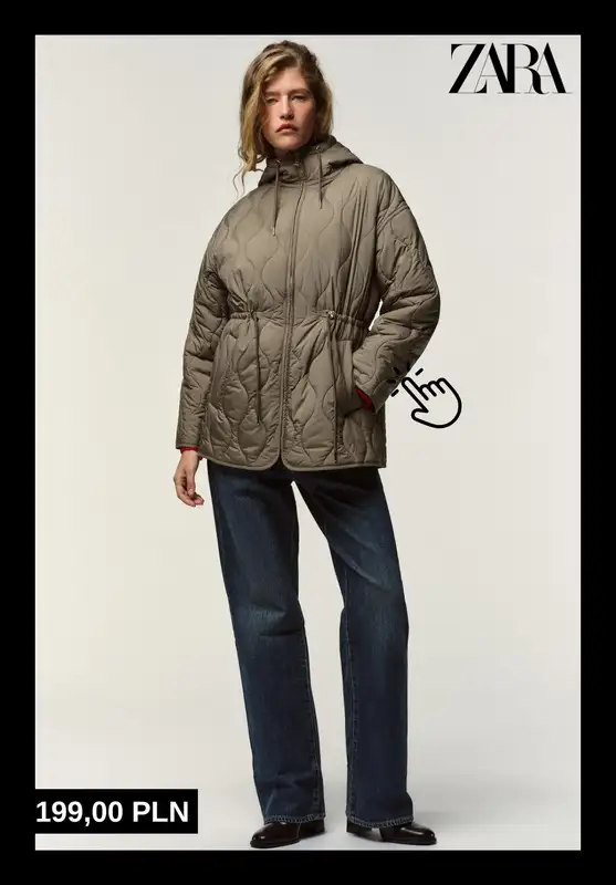 Zara - gazetka promocyjna Jesienne kurtki dla niej od wtorku 07.10  - strona 3