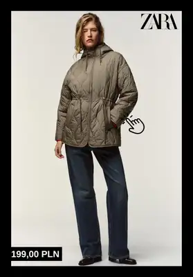 Zara - gazetka promocyjna Jesienne kurtki dla niej od wtorku 07.10  - strona 3 Zara - gazetka promocyjna Jesienne kurtki dla niej od wtorku 07.10  - strona 3