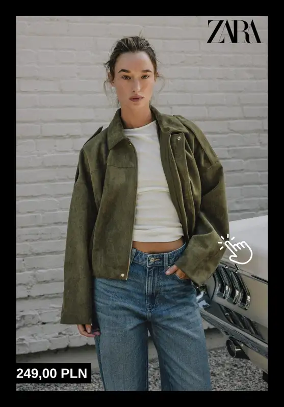 Zara - gazetka promocyjna Jesienne kurtki dla niej od wtorku 07.10  - strona 8