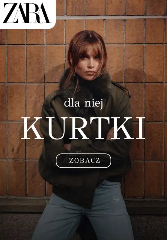 Zara - gazetka promocyjna Jesienne kurtki dla niej od wtorku 07.10 
