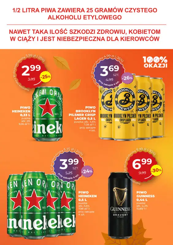 Duży Ben - gazetka promocyjna Gazetka piwna od środy 08.10 do wtorku 21.10 - strona 9