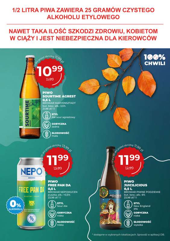 Duży Ben - gazetka promocyjna Gazetka piwna od środy 08.10 do wtorku 21.10 - strona 13