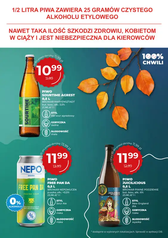 Duży Ben - gazetka promocyjna Gazetka piwna od środy 08.10 do wtorku 21.10 - strona 13