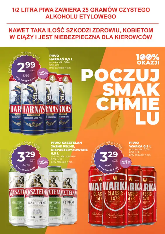 Duży Ben - gazetka promocyjna Gazetka piwna od środy 08.10 do wtorku 21.10 - strona 8