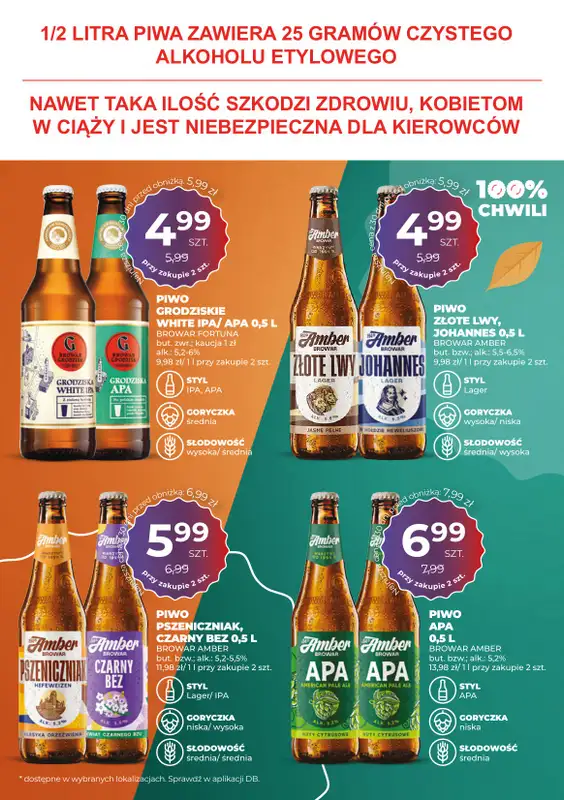 Duży Ben - gazetka promocyjna Gazetka piwna od środy 08.10 do wtorku 21.10 - strona 14