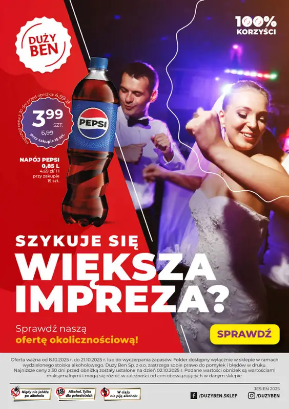 Duży Ben - gazetka promocyjna Gazetka piwna od środy 08.10 do wtorku 21.10 - strona 30