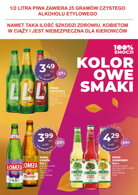 Duży Ben - gazetka promocyjna Gazetka piwna od środy 08.10 do wtorku 21.10 - strona 10