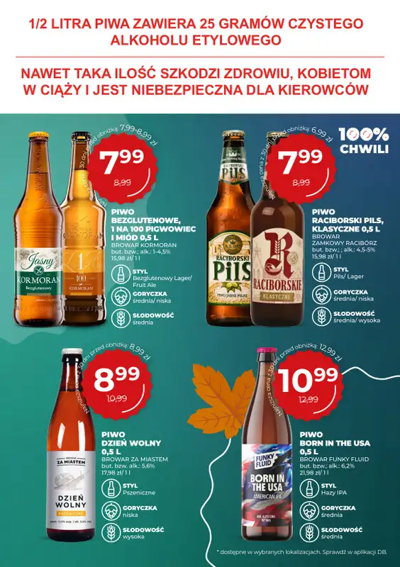 Duży Ben - gazetka promocyjna Gazetka piwna od środy 08.10 do wtorku 21.10 - strona 15