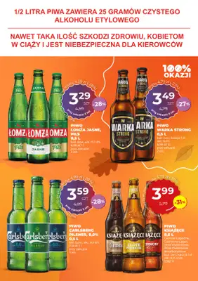 Duży Ben - gazetka promocyjna Gazetka piwna od środy 08.10 do wtorku 21.10 - strona 5 Duży Ben - gazetka promocyjna Gazetka piwna od środy 08.10 do wtorku 21.10 - strona 5