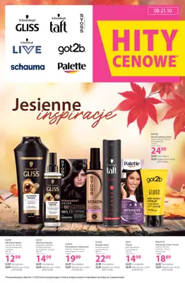 Hebe - gazetka promocyjna Gazetka od środy 08.10 do wtorku 21.10 - strona 10 Hebe - gazetka promocyjna Gazetka od środy 08.10 do wtorku 21.10 - strona 10