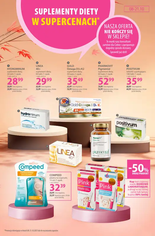 Hebe - gazetka promocyjna Gazetka od środy 08.10 do wtorku 21.10 - strona 20