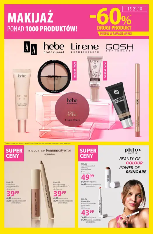 Hebe - gazetka promocyjna Gazetka od środy 08.10 do wtorku 21.10 - strona 5