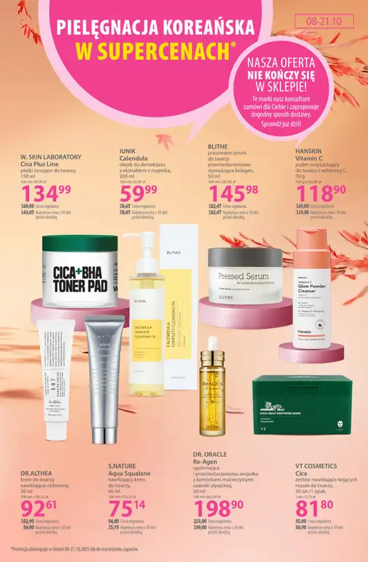 Hebe - gazetka promocyjna Gazetka od środy 08.10 do wtorku 21.10 - strona 21