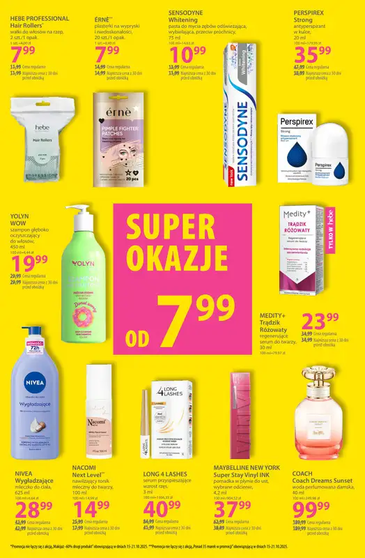 Hebe - gazetka promocyjna Gazetka od środy 08.10 do wtorku 21.10 - strona 19