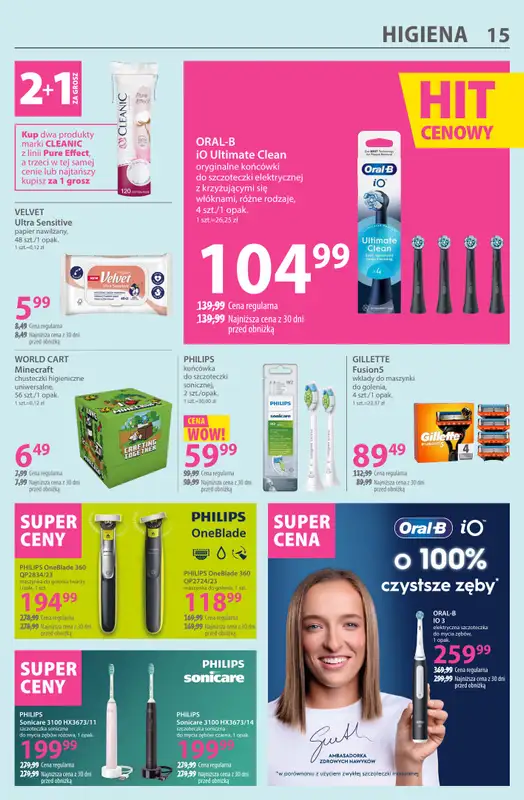 Hebe - gazetka promocyjna Gazetka od środy 08.10 do wtorku 21.10 - strona 15